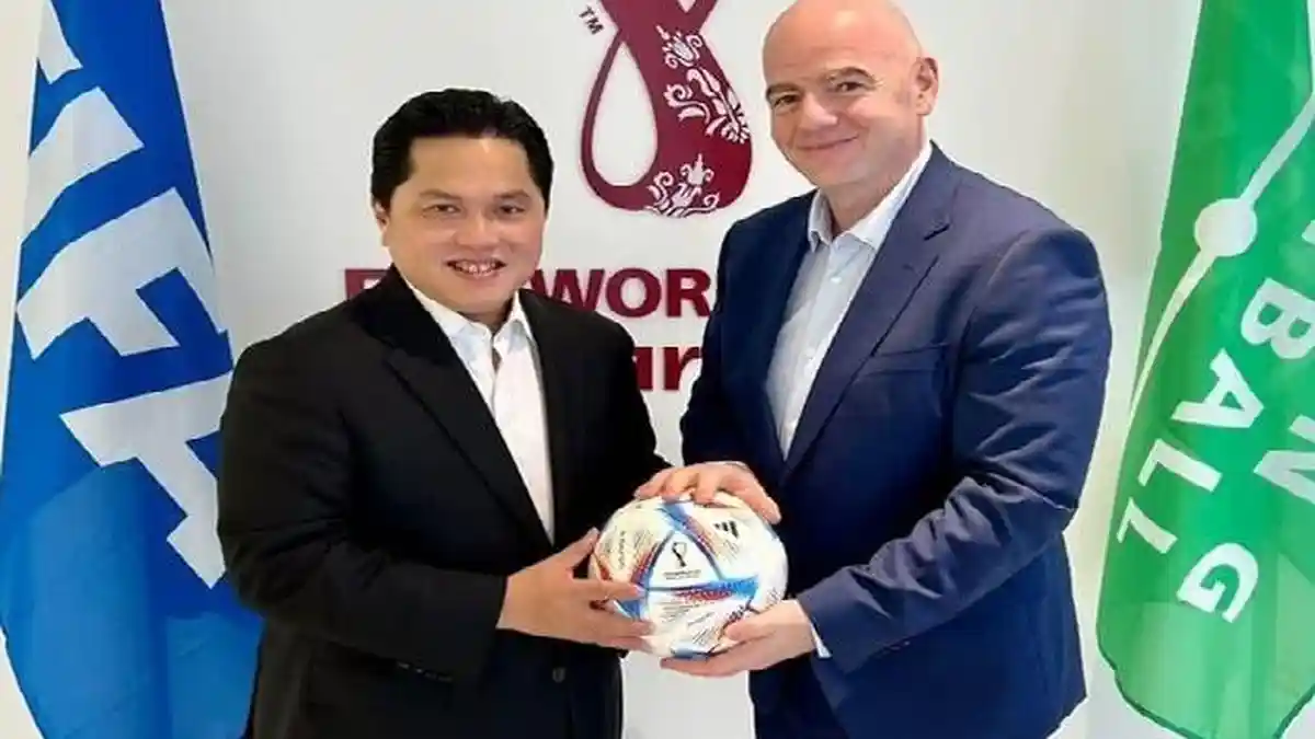 KURSI PANAS Ketua PSSI, Erick Thohir Didukung Gantikan Iwan Bule, Ini Alasannya