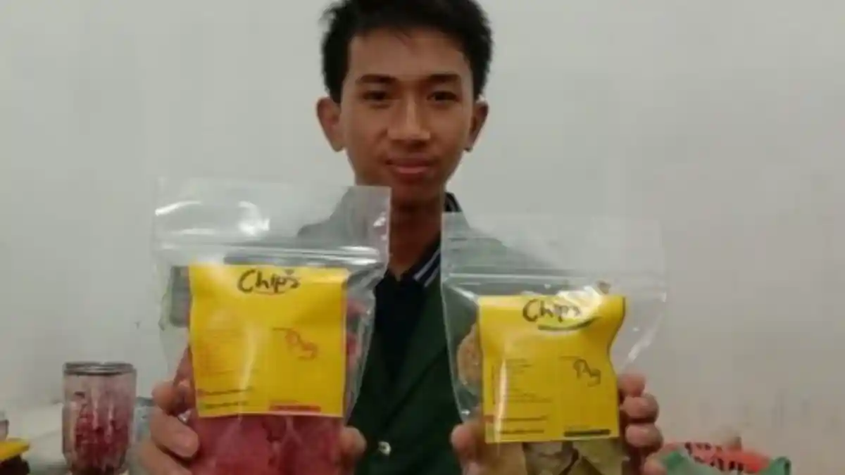 Peduli Sampah Sisa Makanan, Mahasiswa USU Buat Usaha Keripik dari Kulit Pisang