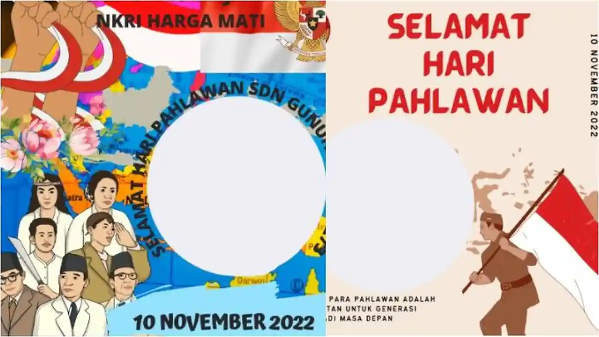 50 Link Twibbon Hari Pahlawan 2022 Terbaru, Beserta Cara Buatnya dan Cocok Dibagi di Media Sosial