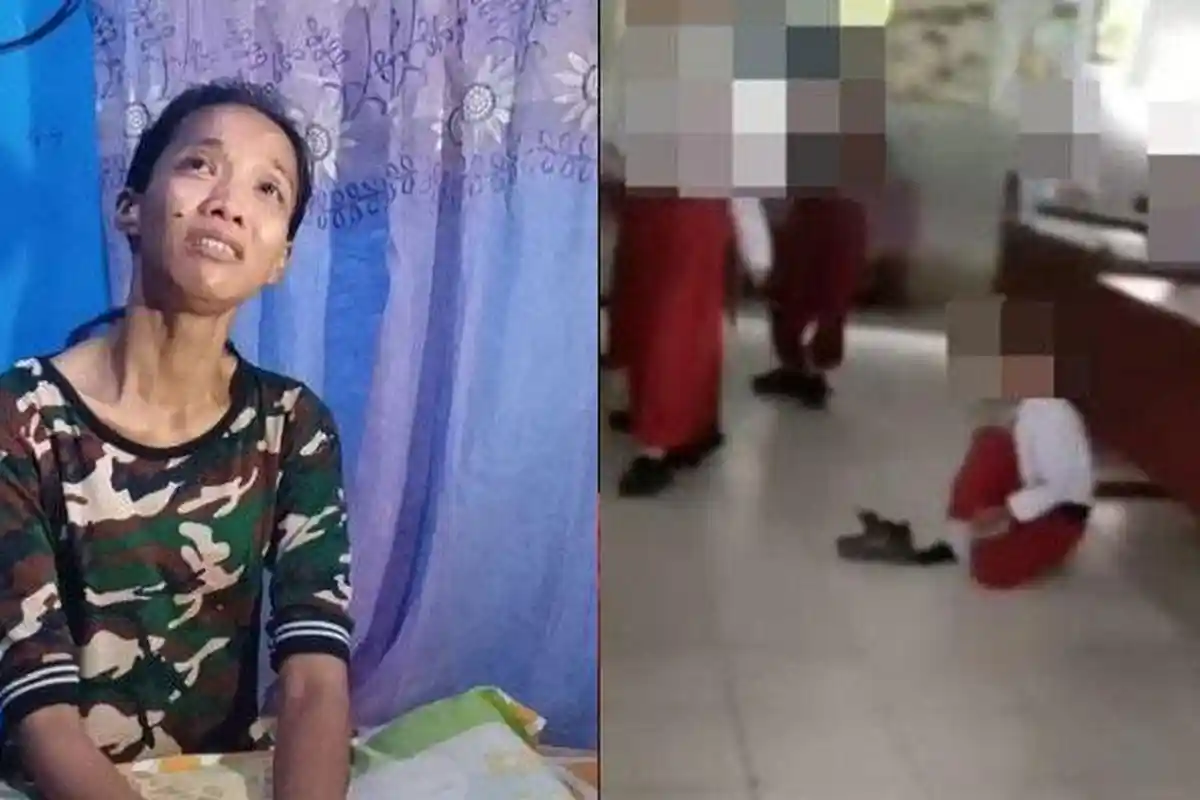 Tangis Ibu Lihat Anak Dihukum Guru Belajar di Lantai karena SPP Nunggak Rp180 Ribu, Kepsek Jelaskan