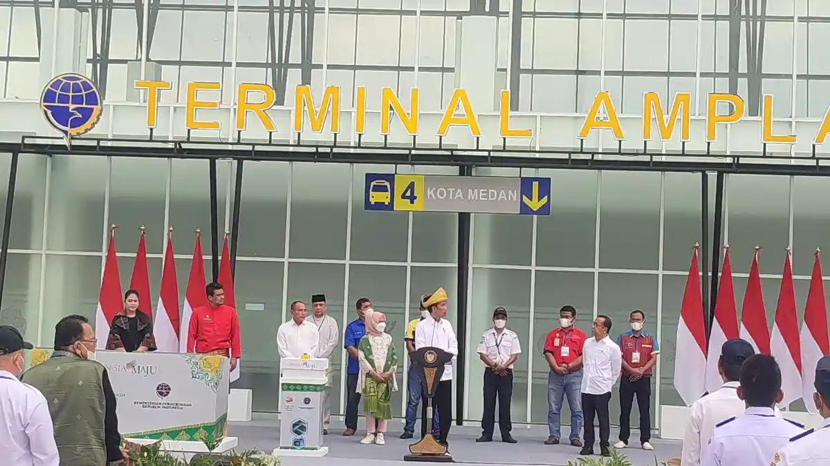 Daftar Lengkap 6 Kelebihan Terminal Amplas Baru, Cegah Kejahatan dan Sudah Diresmikan Jokowi