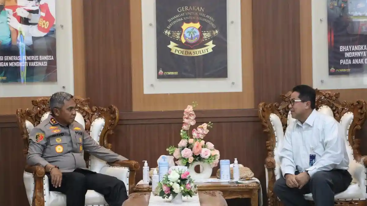 General Manager PLN Suluttenggo Ari Dartomo Temui Kapolda Sulut
