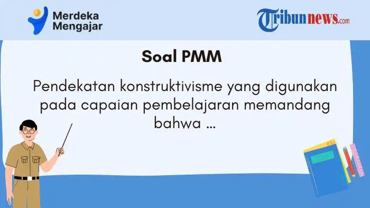 PMM, Pendekatan Konstruktivisme yang Digunakan pada Capaian Pembelajaran Memandang Bahwa