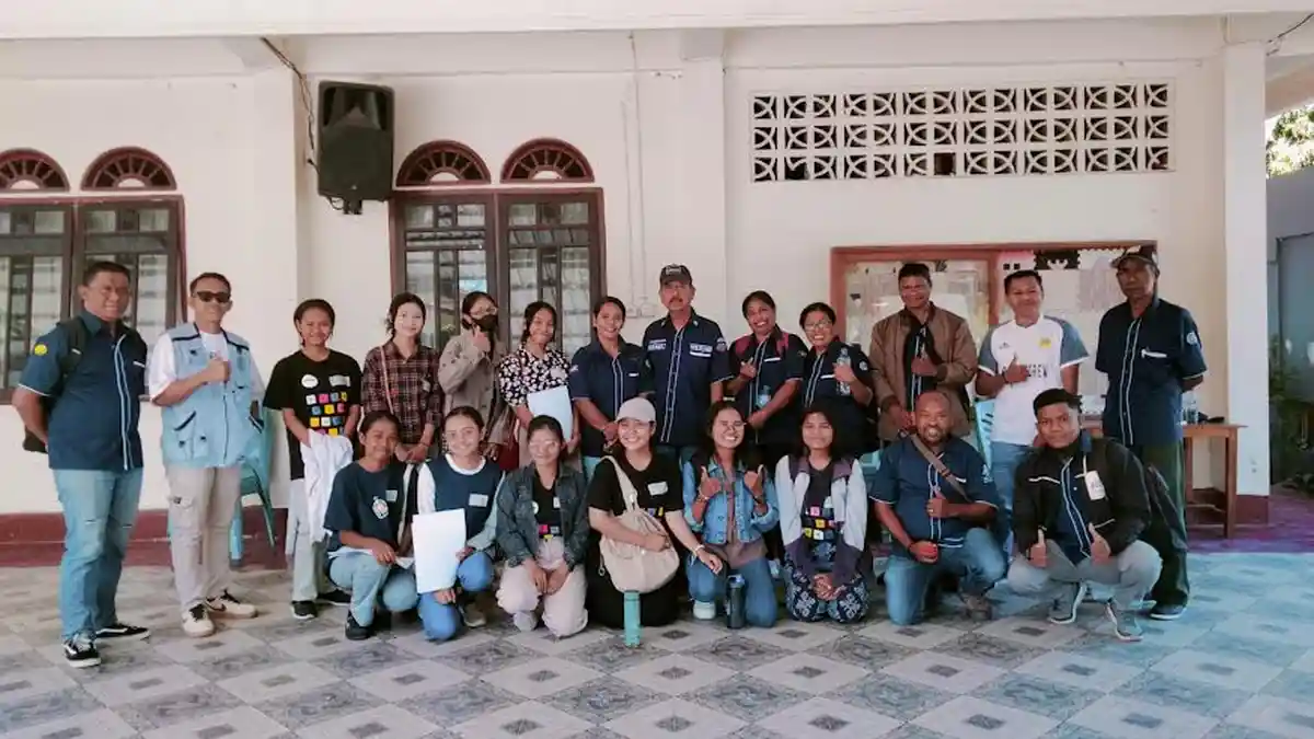 SPA Road to School Kolaborasi Forum Remaja PKBI NTT bersama PPA Cluster Central Kupang 