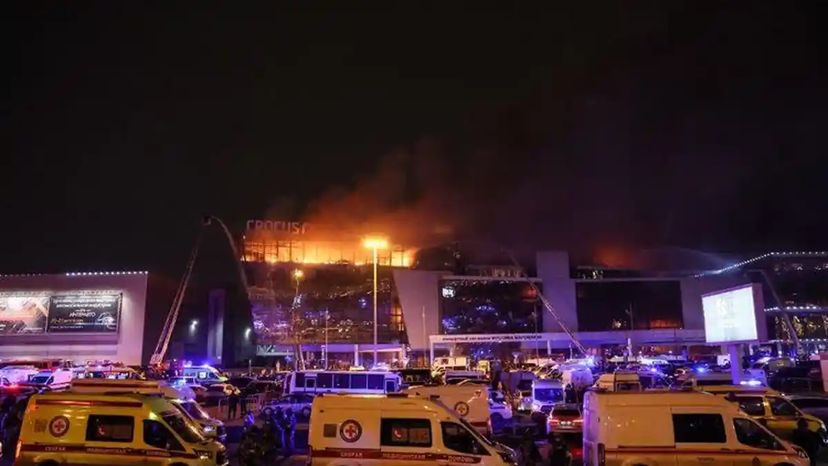 Penembakan Brutal Tewaskan 93 Orang di Moskow, Amerika Ternyata Sudah Peringatkan Rusia
