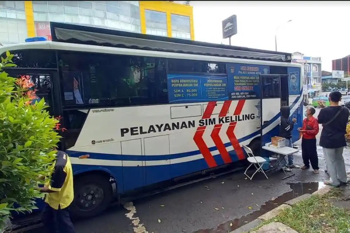 Jadwal, Biaya dan Syarat SIM Keliling per Hari Ini Juni 2024 di Wilayah Polda Banten