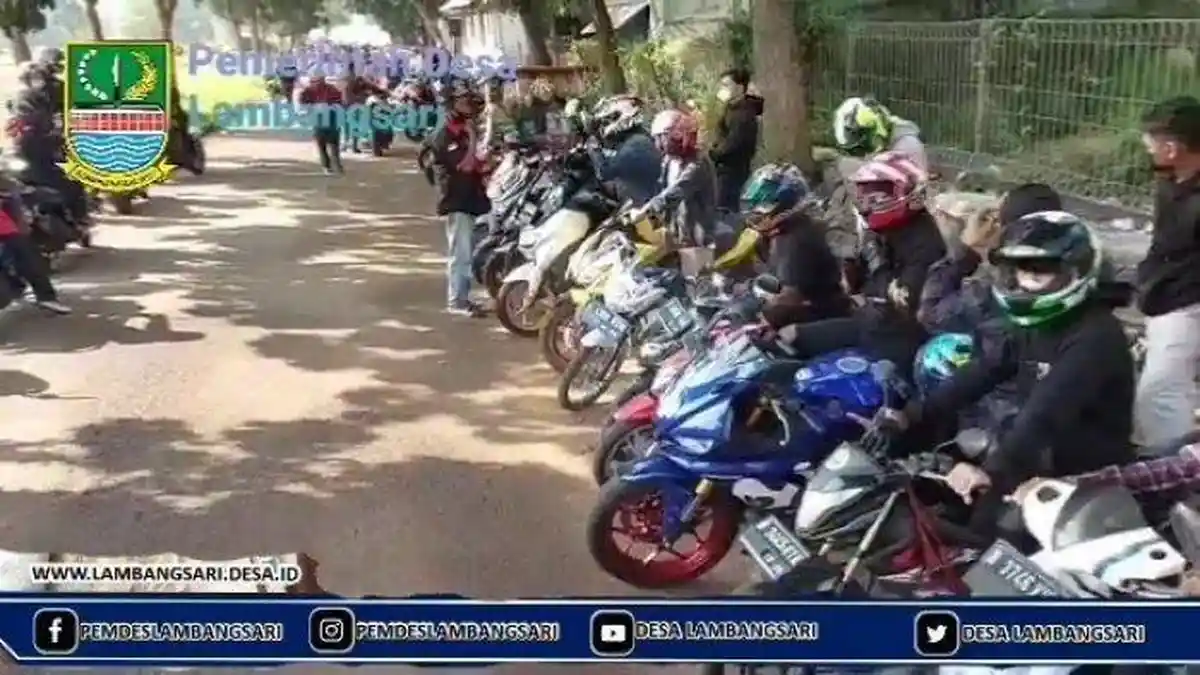 Halangi Penyemprotan Disinfektan, Petugas Bubarkan Rombongan Sunmori di Tambun Selatan