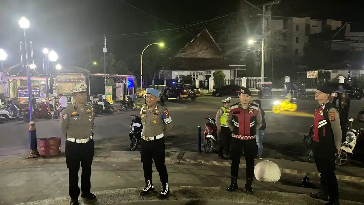 Cegah Kejahatan, Polres Tapanuli Tengah Tingkatkan Patroli Malam Hari