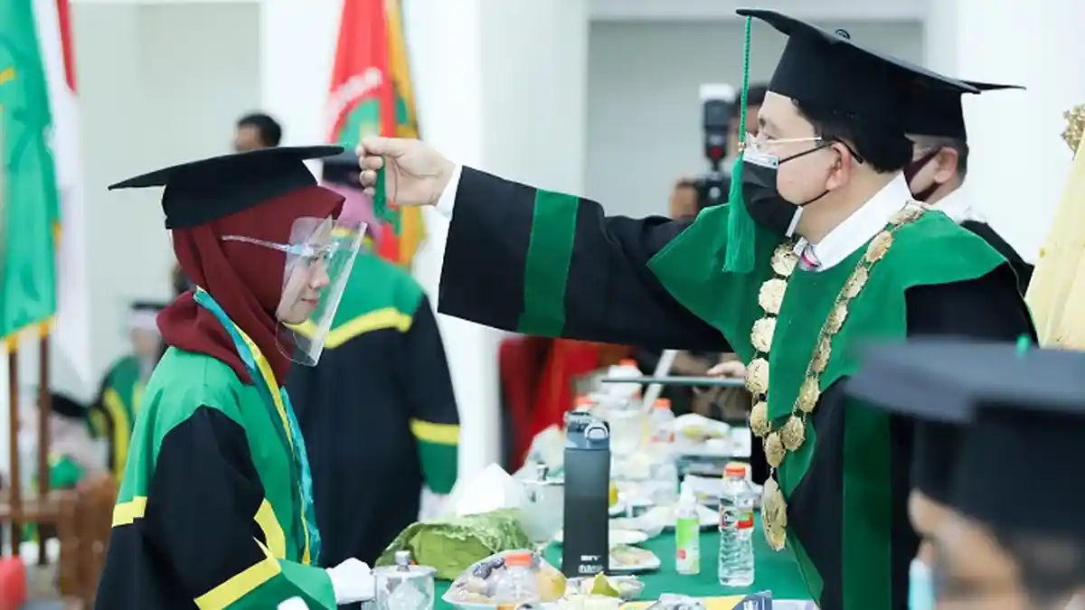 UIN Ar Raniry Wisuda 1.853 Lulusan, Dilaksanakan Secara Daring dan Luring