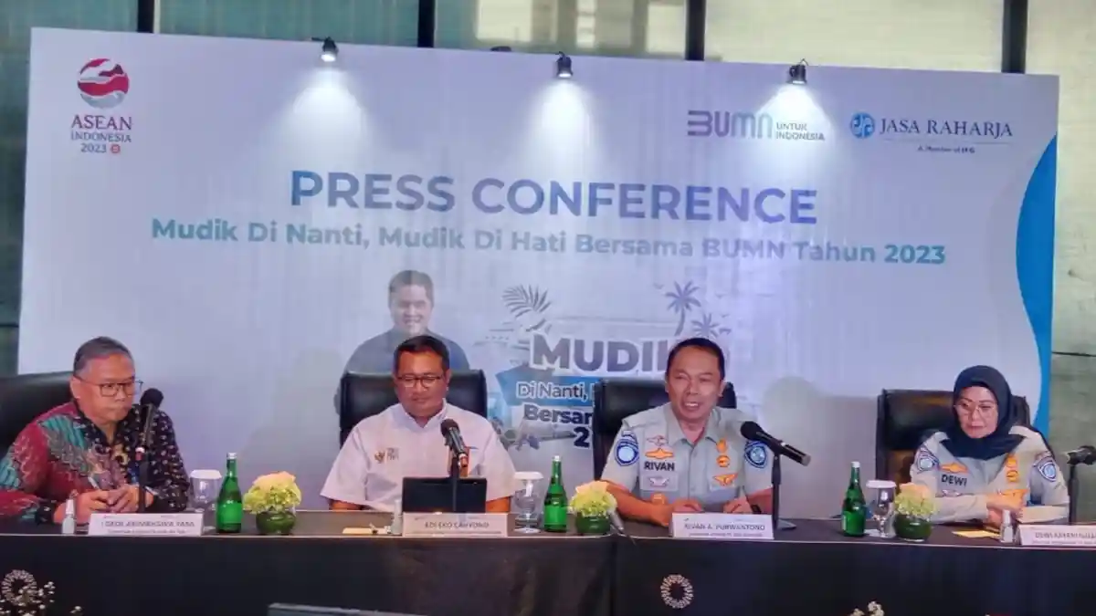 BUMN Sediakan Puluhan Ribu Kuota Mudik Gratis 2023 Menggunakan Bus, Kereta Api, dan Kapal Laut