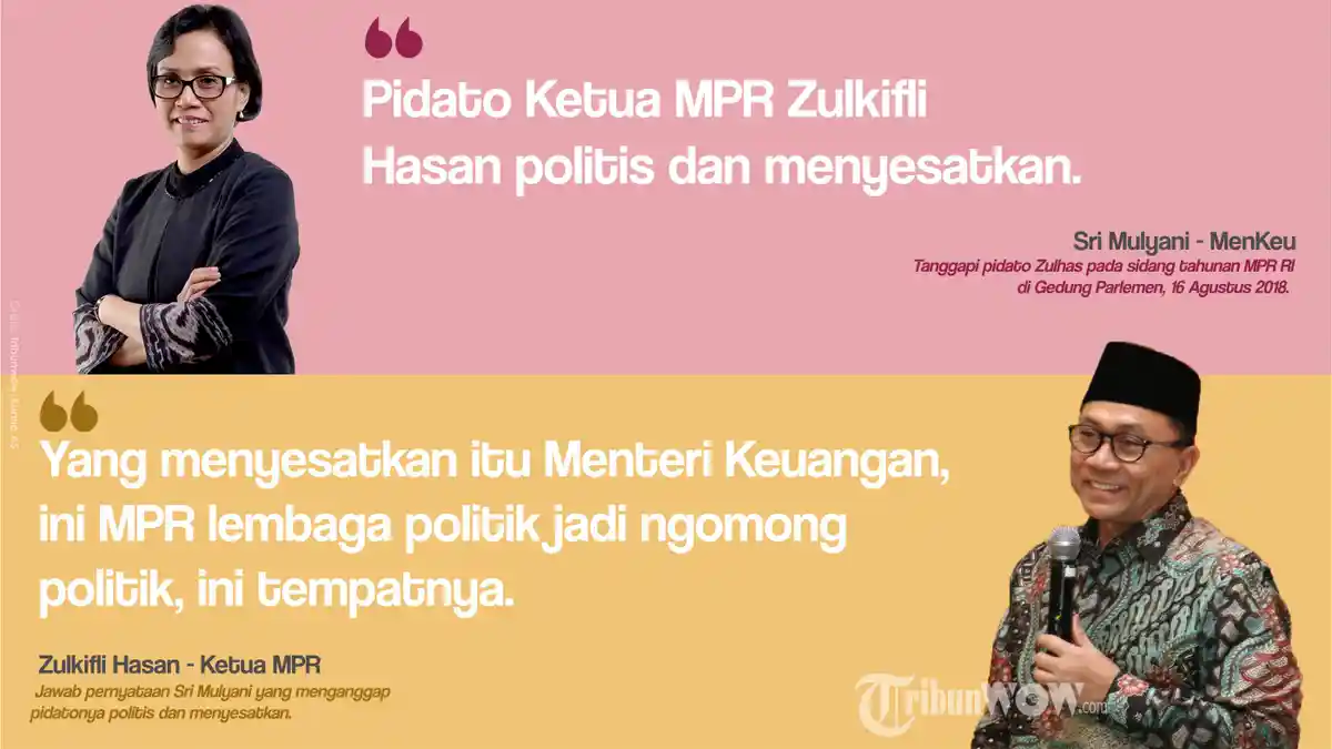 Pidatonya Disebut Menyesatkan oleh Sri Mulyani, Zulkifli Hasan: Ibu Jadi Menteri Keuangan di Era SBY