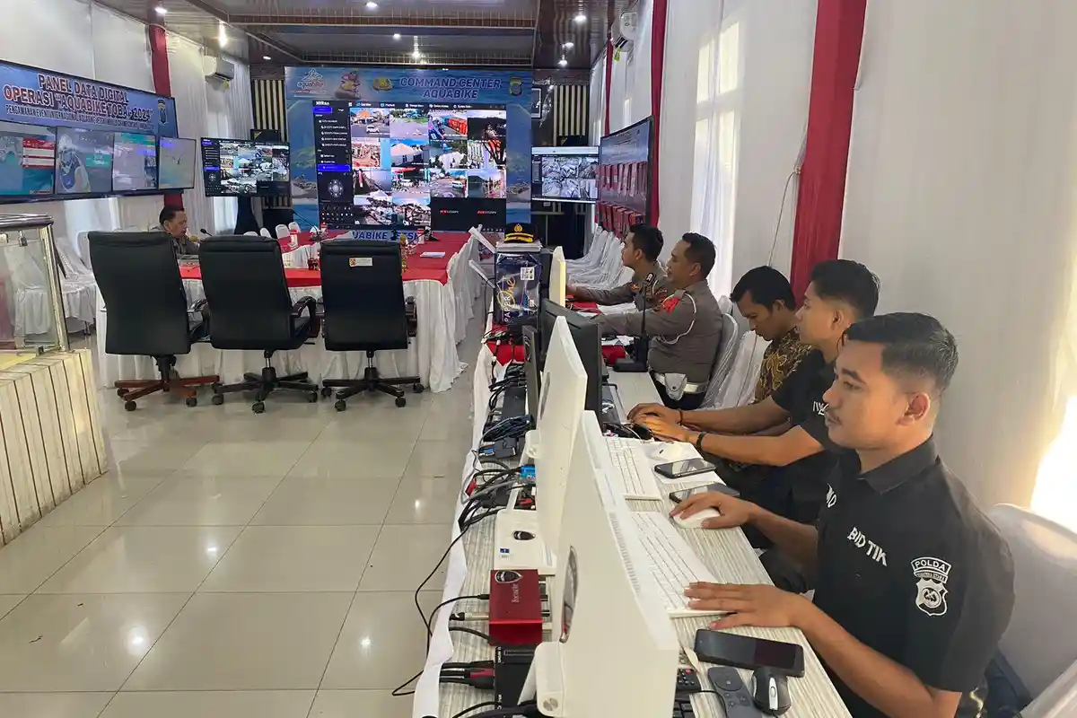 Polda Sumut Operasikan Command Center untuk Amankan Aquabike Jetski World Championship 2024