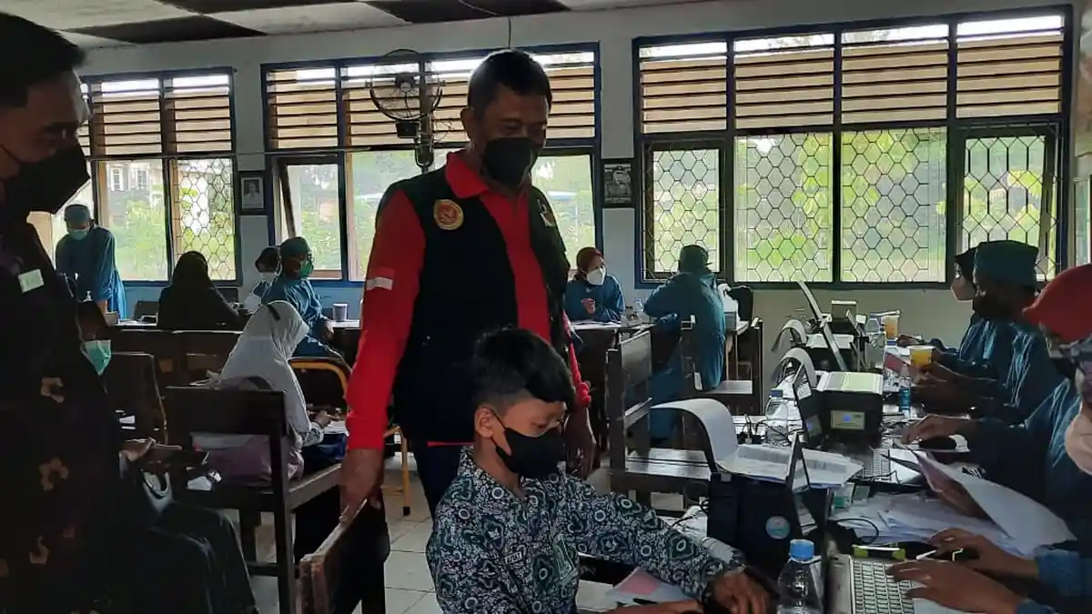 Penajam Paser Utara Ingin Turunkan Level PPKM, Binda Kaltim Gencarkan Vaksinasi Covid-19