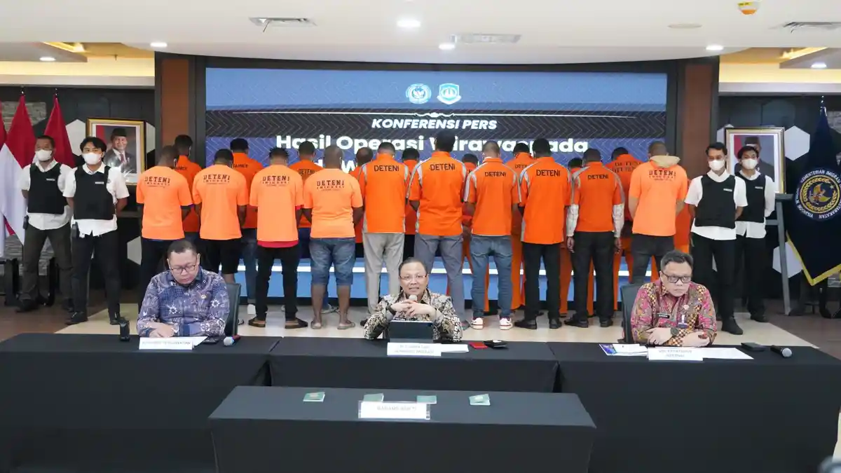 170 WNA Berhasil Dijaring Imigrasi RI dalam Operasi Wira Waspada 