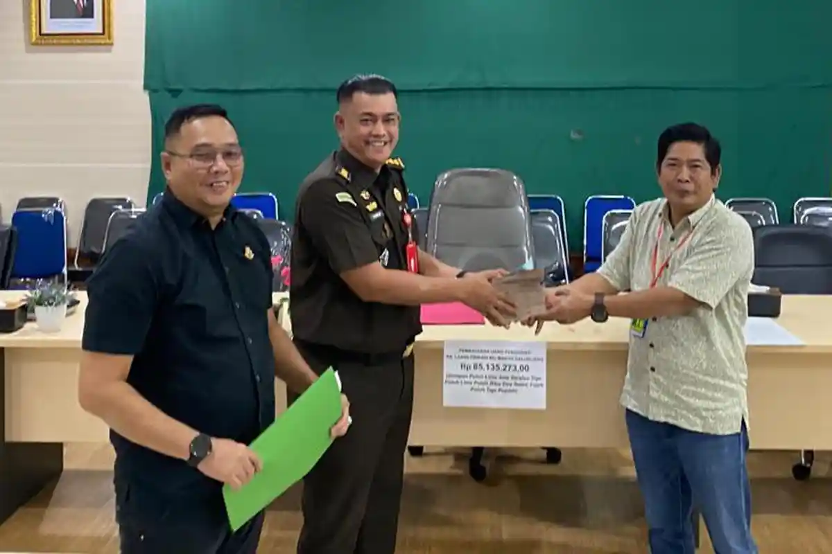 Kejari Pangkalpinang Terima Uang Pengganti dari Terpidana Lasidi Pribadi