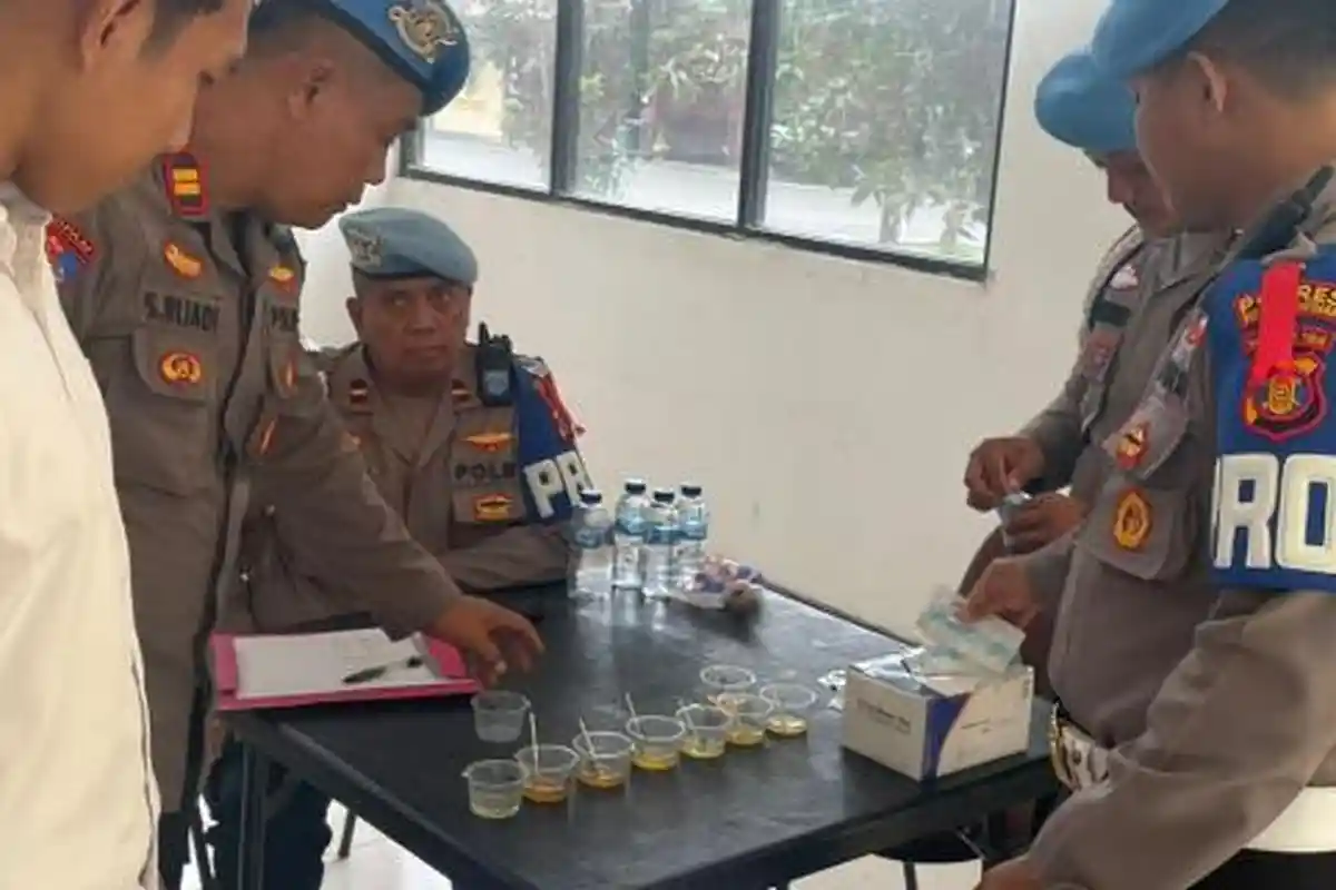 11 Personel Sat Intelkam Polres Kukar Tes Urine Mendadak, Kasi Propam Beberkan Hasilnya