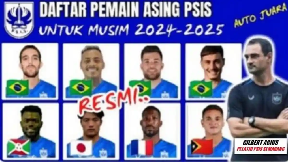 Kian Nyata PSIS Semarang Segera Boyong Pemain Asing ke-8, Sosok Dispill Tipis-tipis ke Media Sosial