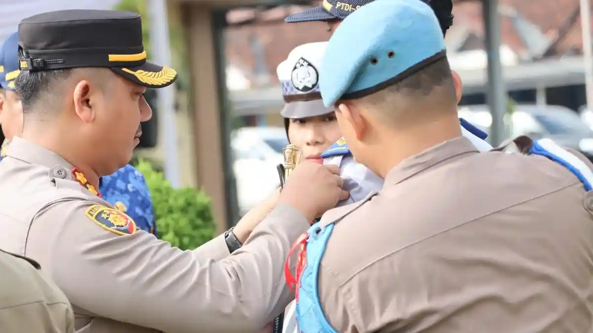 Polres Lampung Tengah Polda Lampung Dirikan 9 Pos pada Mudik Lebaran 2023