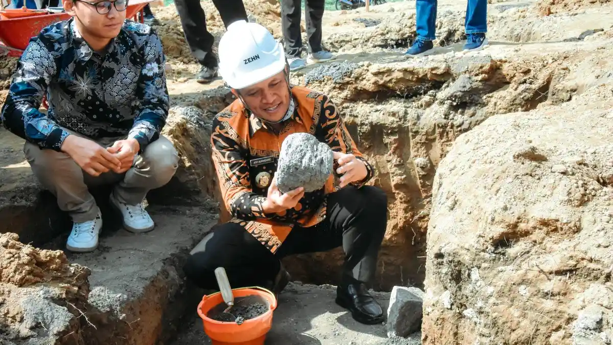 Setelah Penantian 20 Tahun, SMA Negeri di Kecamatan Garung Wonosobo Akhinrya Mulai Dibangun