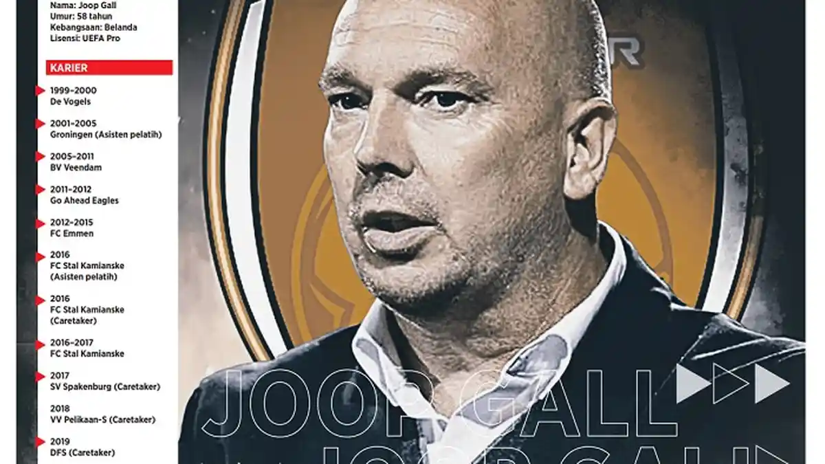 Haruskah Suporter PSM Makassar Berharap Banyak pada Joop Gall? Simak Jejak Karirnya