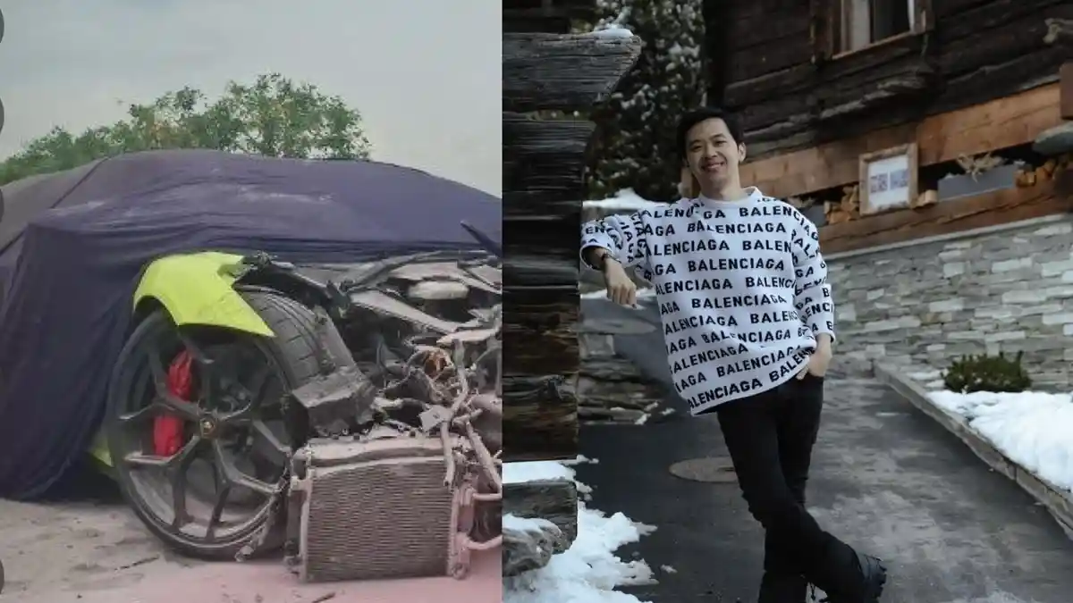 Sosok Pemilik Mobil Mewah Lamborghini yang Tabrak Suzuki Ignis di Tol ...