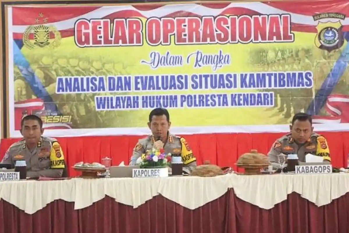 Personel Polisi di Kendari Sulawesi Tenggara Diingatkan Tetap Jaga Netralitas Hadapi Pilkada 2024