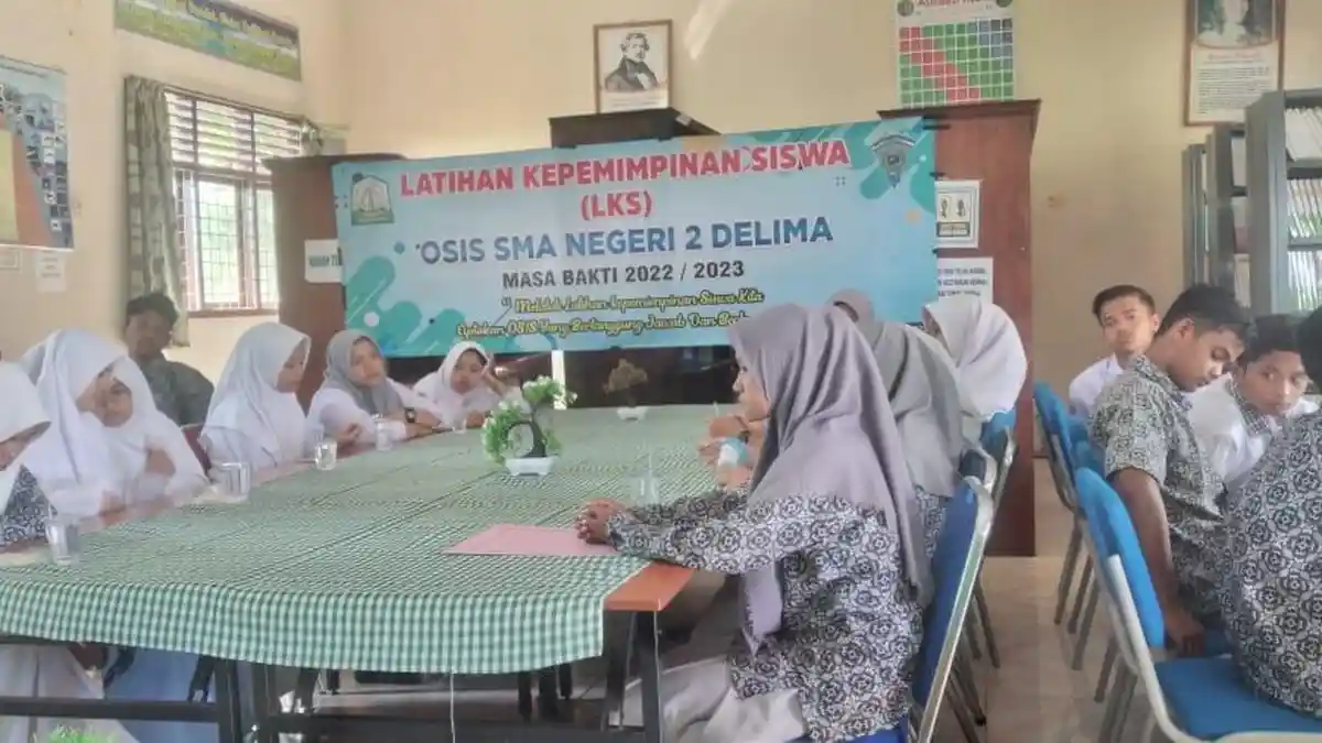 OSIS SMAN 2 Delima Pidie Gelar Latihan Kepemimpinan Siswa