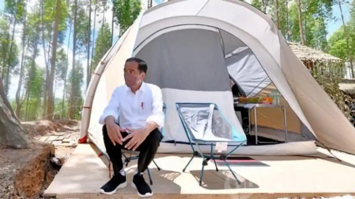 Banyak yang Ingin Camping di Lokasi Kemah Jokowi di IKN Nusantara, tapi tak Diizinkan, Ini Alasannya