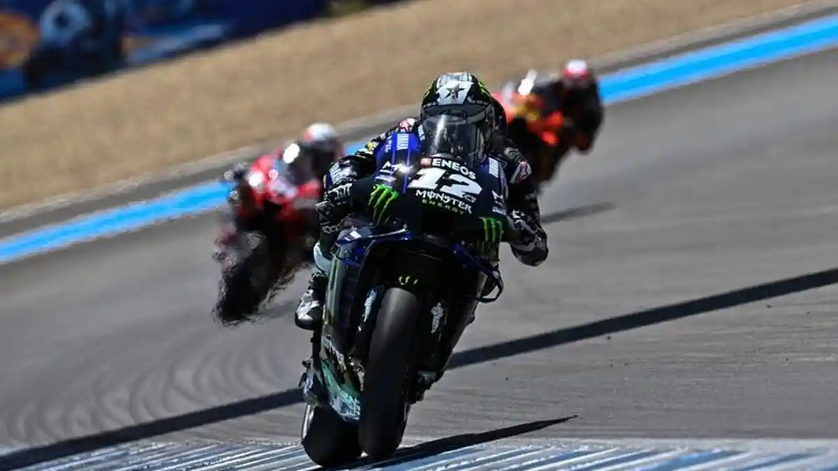 MotoGP Andalusia, Ini Hasil FP1, Vinales Jadi yang Tercepat Ungguli Rossi, Marc Marquez Masih Absen