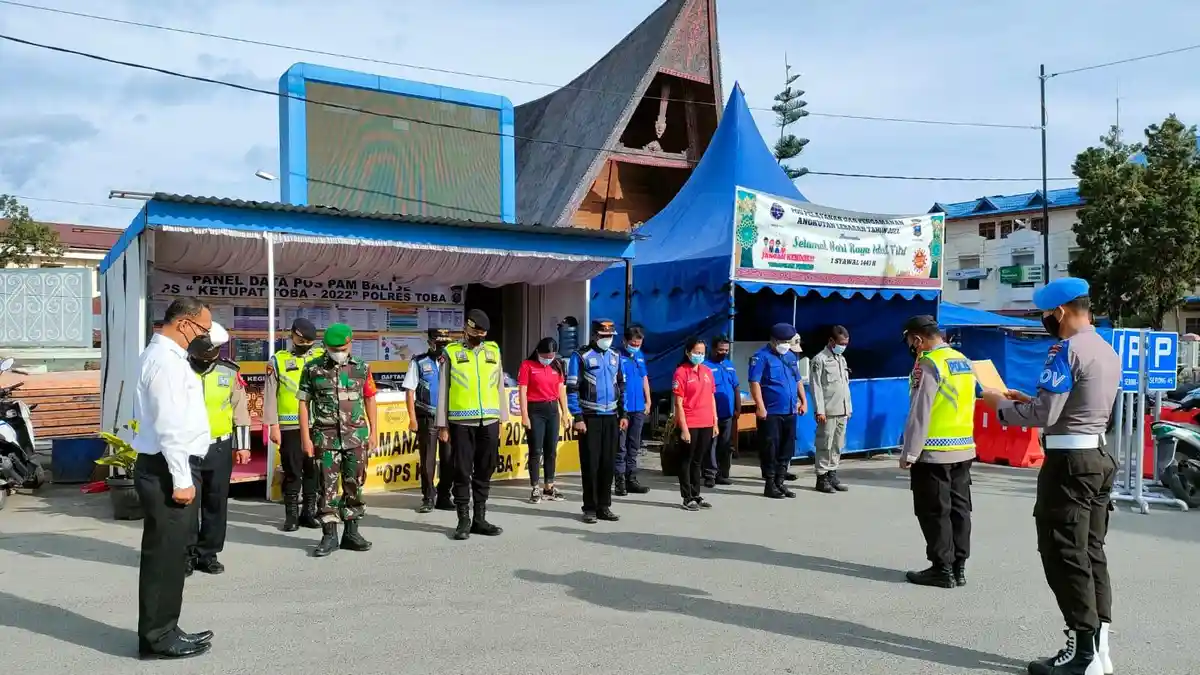 Pos Pam dan Pos Yan Polres Toba Tingkatkan KRYD