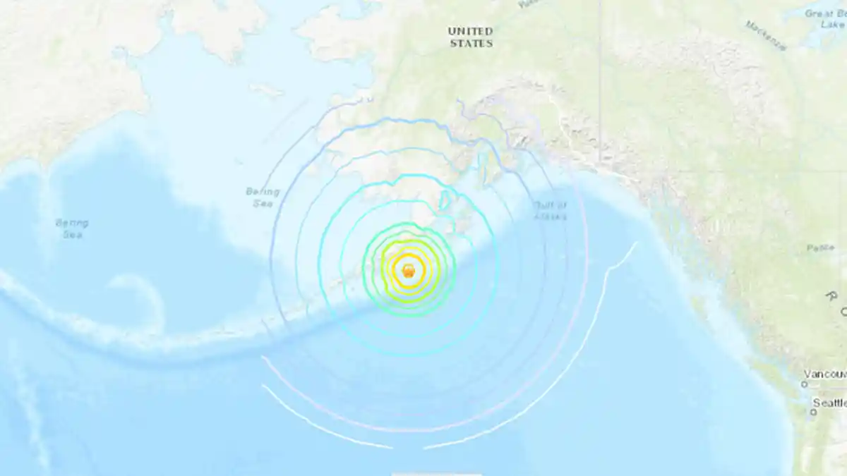 Gempa Dangkal 8,2 SR Guncang Alaska, Peringatan Tsunami Dikeluarkan, Warga Diminta Evakuasi Diri