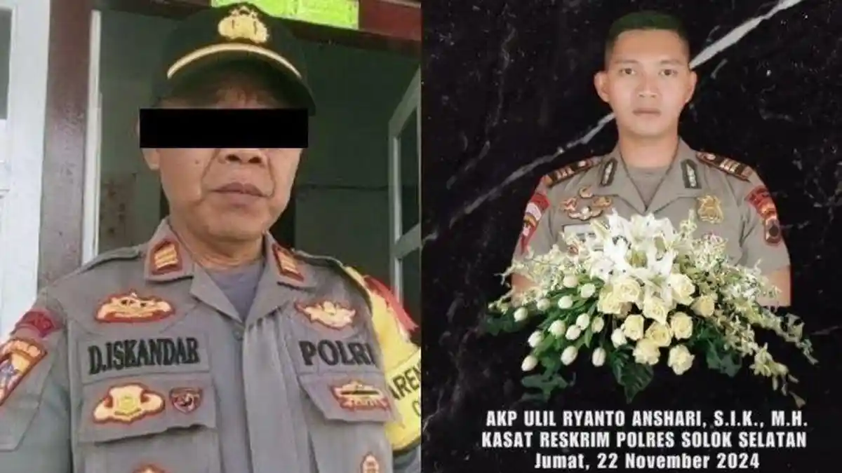 Sosok AKP Dadang Iskandar, Kabag Ops Polres Solok Selatan yang Tembak Mati AKP Ulil, Apa Motifnya?
