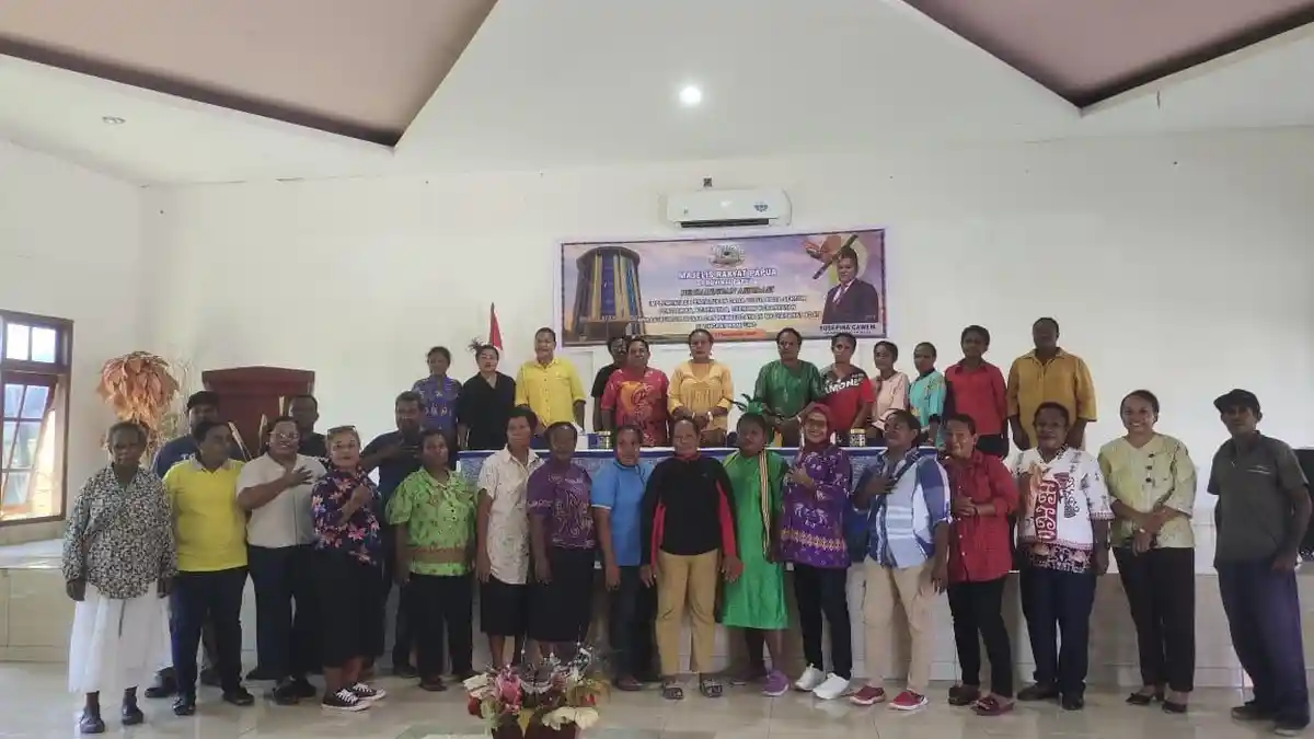 MRP Perjuangkan Perempuan Sarmi Terlibat Proyek Otsus