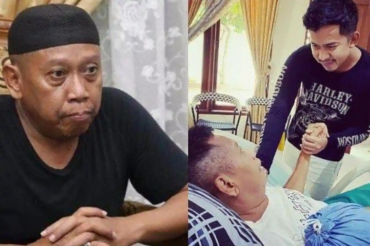 Tukul Arwana Banjir Doa, Fotonya Terbaring Pegang Tangan Anak Jadi Sorotan