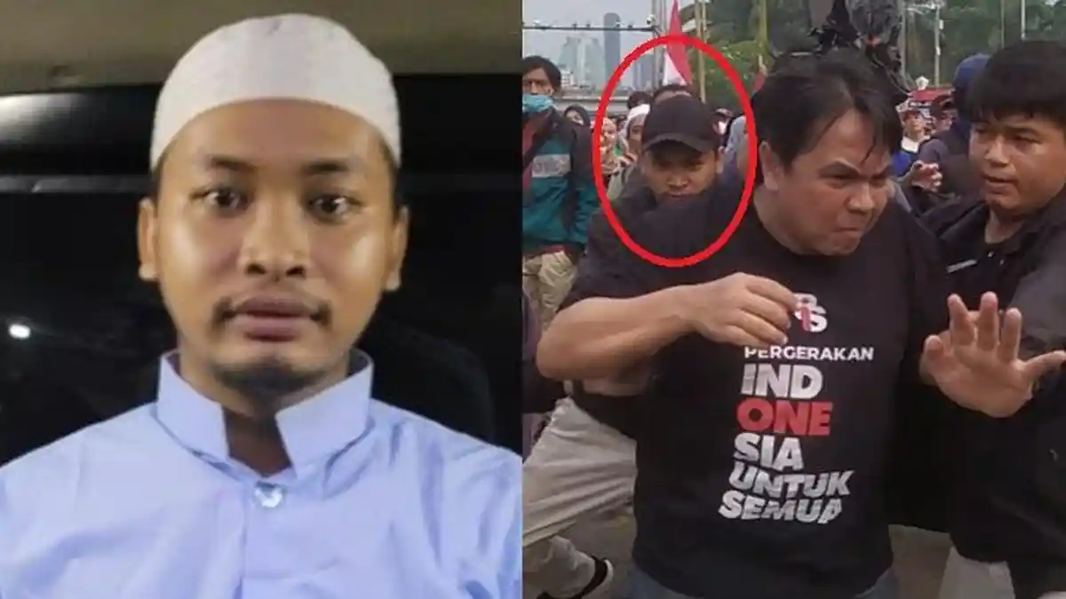 Kabur Usai Pukul Ade Armando, Pria Bertopi Masih Sempat Lakukan Ini ke Gurunya Sebelum Ditangkap