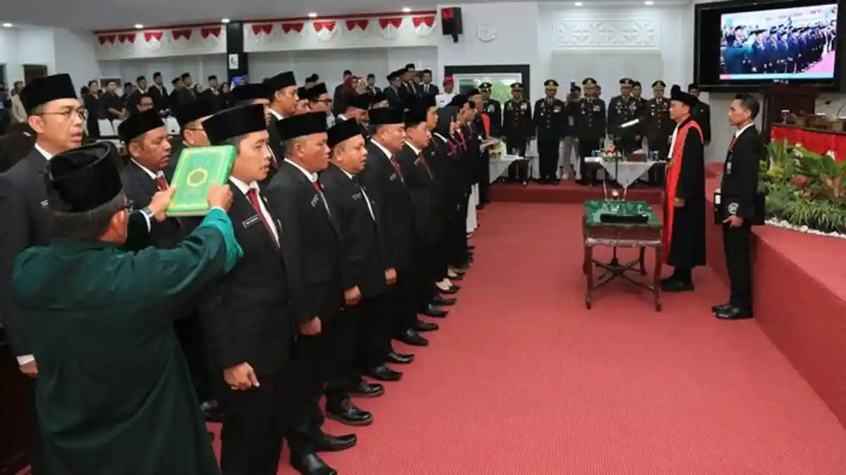 Breaking news: 25 Anggota DPRD Kabupaten Belitung Terpilih Periode 2024-2029 Resmi Dilantik