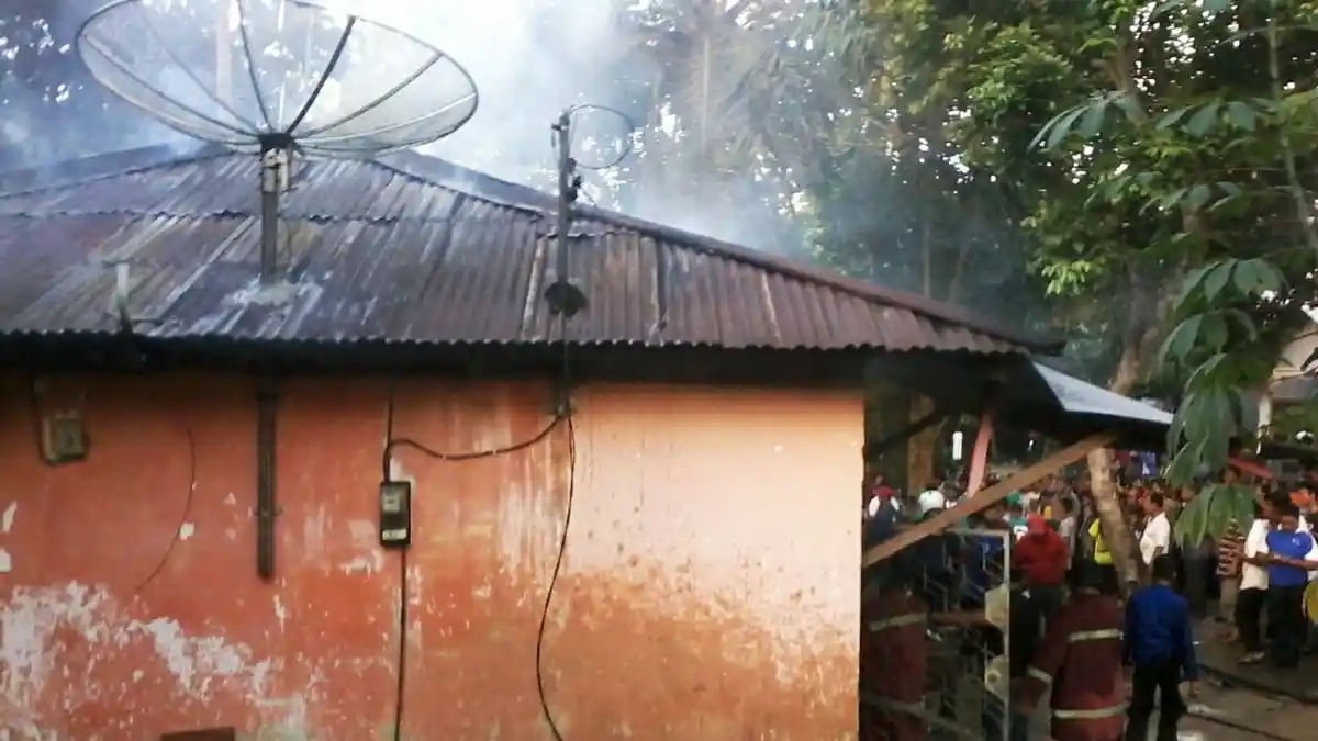 Gudang Minyak di Jalan Pattimura Jambi Terbakar, Pemilik Langsung Kabur