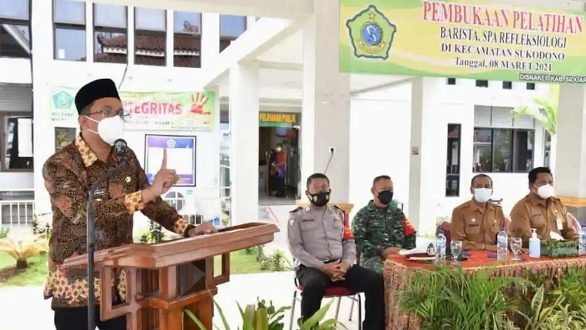 Pemkab Sidoarjo Genjot Program Pelatihan Kerja di Masing-masing Kecamatan guna Tekan Pengangguran