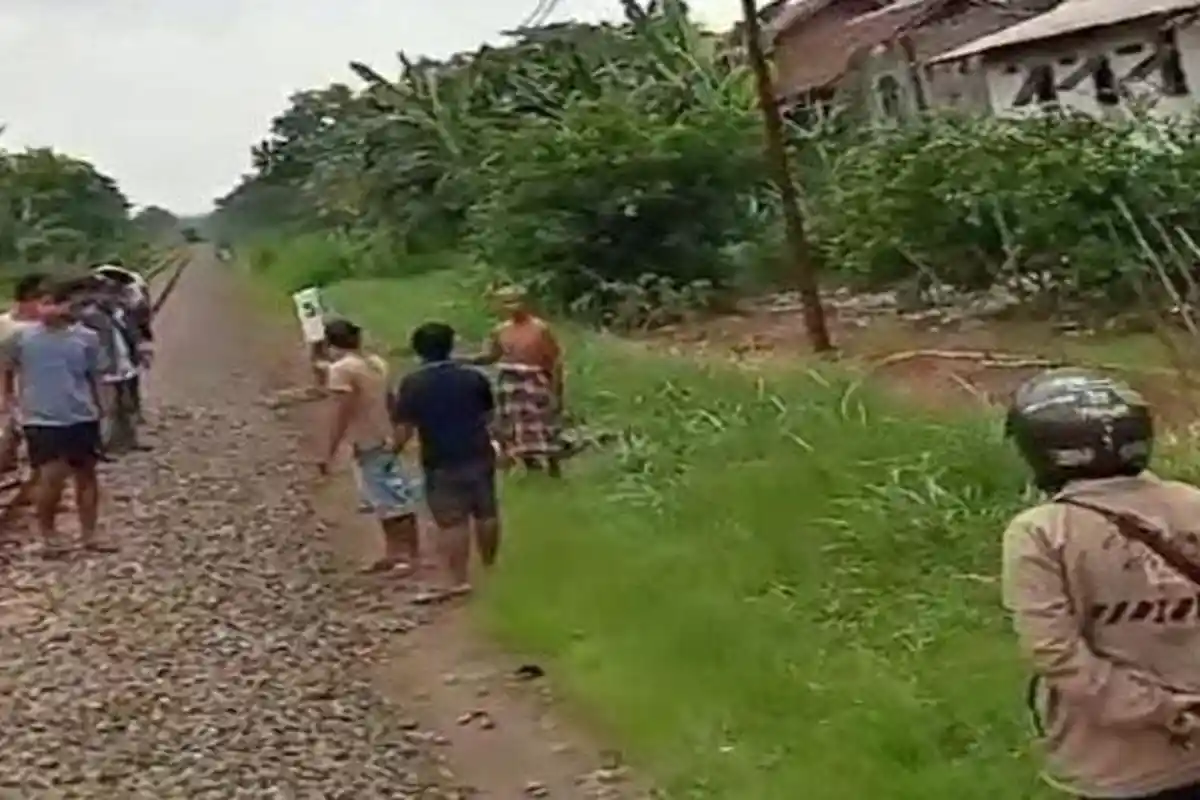 Sudah Diteriaki Warga, Pria Jember ini Nekat Terobos Perlintasan Rel, Tewas Tertabrak KA Pandalungan