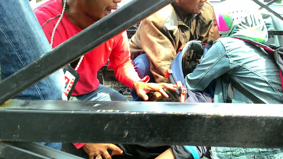 Kepala Wartawan Bocor Dikeroyok Polisi