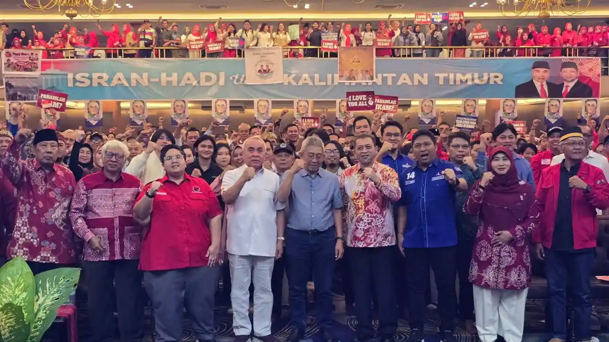 Isran Noor–Hadi Mulyadi Rapat Umum Suara Rakyat, Simpatisan Hingga Partai Pendukung Hadir 
