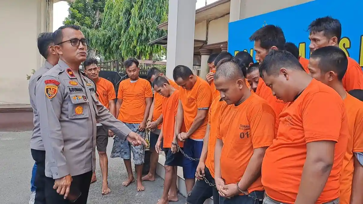 Polsek Sunggal Ungkap 18 Kasus Sepanjang Oktober, Curanmor Jadi Tersangka Terbanyak