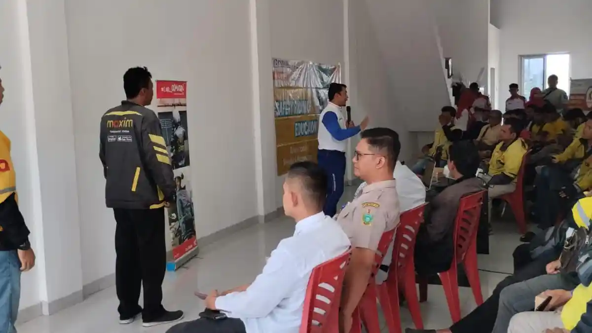 Utamakan Keselamatan, Driver Online Maxim Pematang Siantar Antusias Cari_aman di Jalan