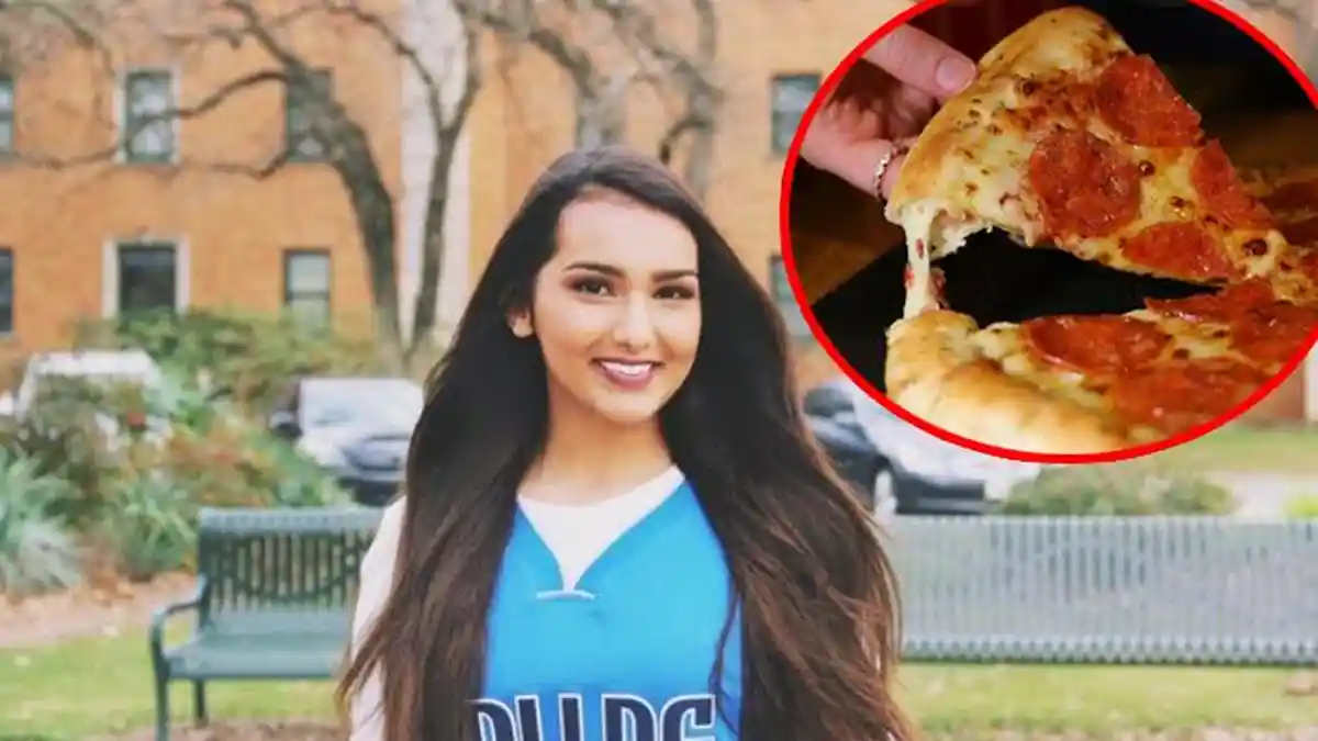 Perempuan Ini Bikin Netizen Geram gara-gara Makan Pizza, tapi Dicelupin ke Cairan Tak Terduga!