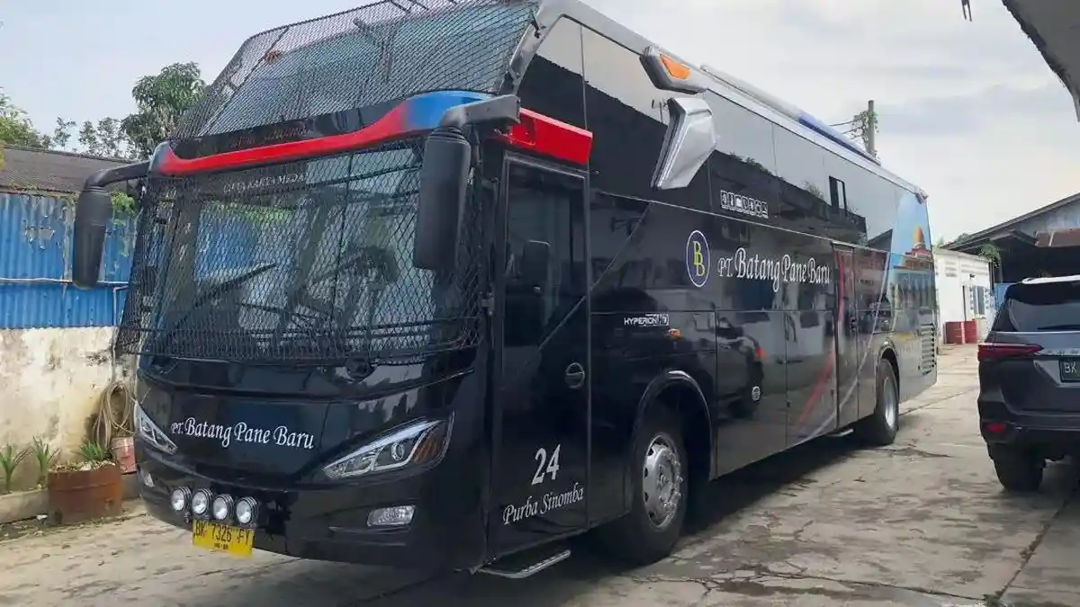PO Batang Pane Baru Rilis Bus Buatan Karoseri Cipta Karya Medan