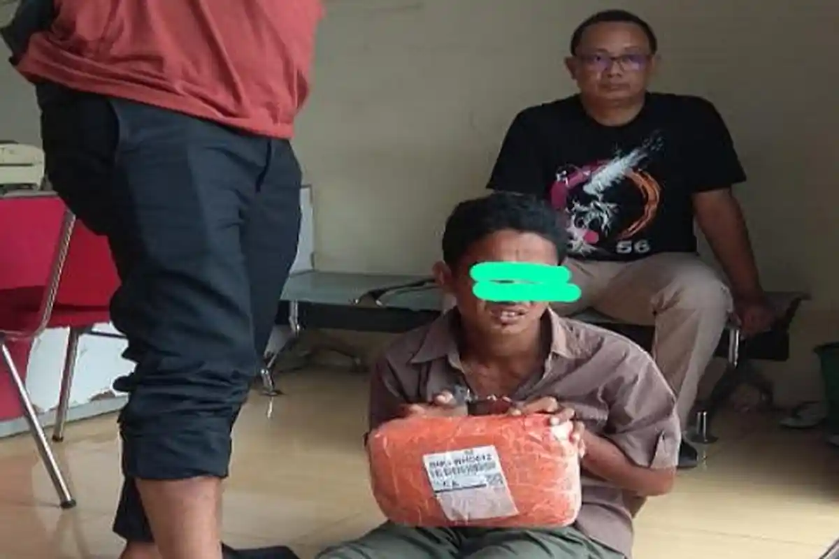 Peredaran Narkoba Masif Jelang Akhir Tahun, Pemuda di Bima Tertangkap Bawa Ganja 1 Kilogram