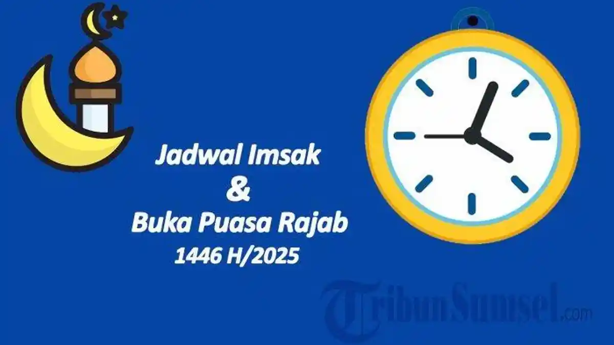 Jadwal Imsak dan Buka Puasa Rajab 1446H/2025 untuk Wilayah Bandung dan Sekitarnya