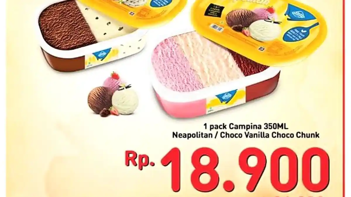 PROMO Alfamidi Hari Ini 25 Desember 2021, Makin Puas Jajan Es Krim! Ada Diskon hingga 50%