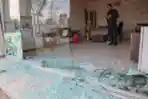 Kerusakan Akibat Serangan Rudal di Arbil Irak