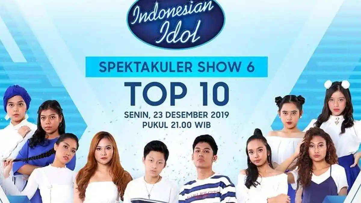 LINK Live Streaming Indonesian Idol Babak Spektakuler Show Top 10, Jangan Lupa Nonton Malam Ini